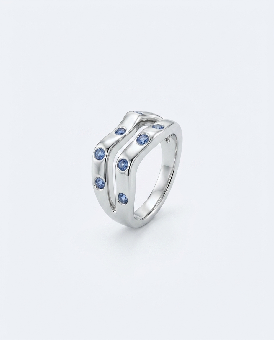 Meander Ring - Silver