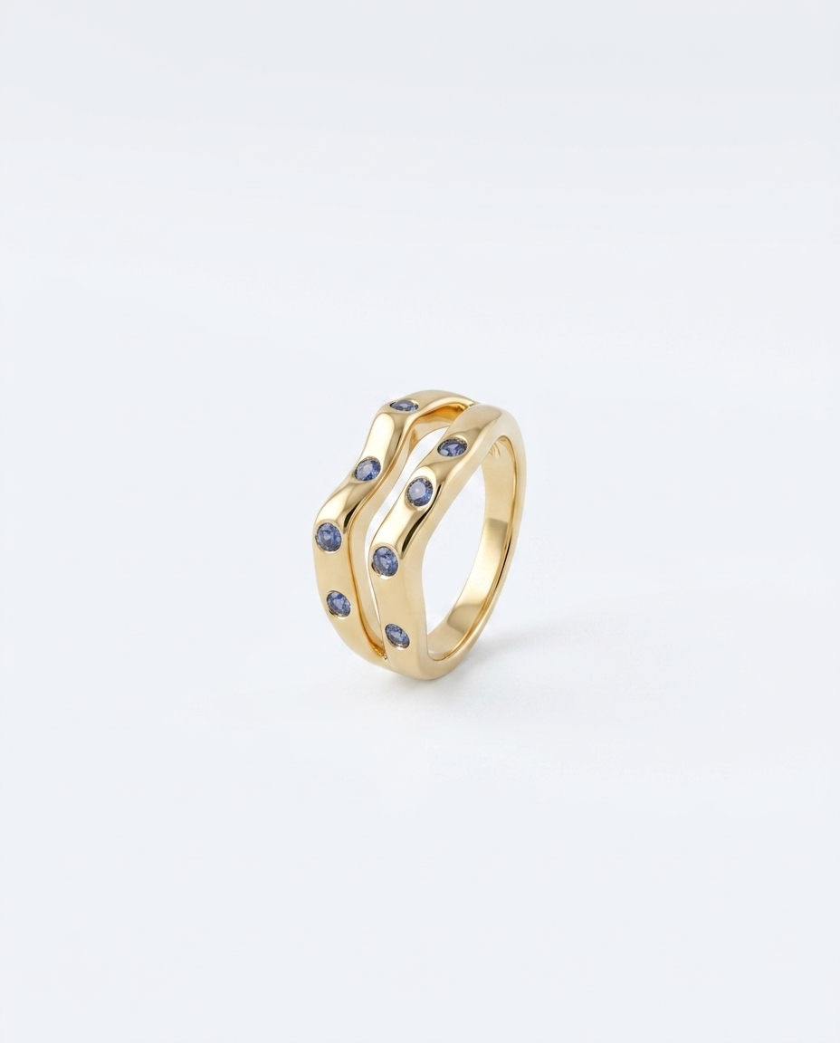 Meander Ring - Gold